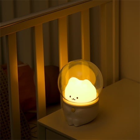 

Christmas Gifts Clearance! Cbcbtwo Cute Cat Night Light Desk Lamp Reading Light Night Lighting Office Bedroom Living Room USB Charging