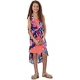thumbnail image 1 of Paper Doll Big Kid Girls Bubble Crepe Princess Look Sleeveless Dress, 1 of 1