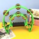 thumbnail image 3 of Double Row Tambourine Metal Jingles Hand Held Percussion Instrument For Kids And Adults Great For Party Bar KTV Percussion Ensembles (Green), 3 of 3