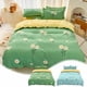 thumbnail image 1 of Mejor juego de ropa de cama de 4 piezas para dormitorios - Conjunto de fundas y sábanas de poliéster XL con nuevos patrones modernos, 1 of 6