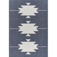 thumbnail image 1 of Momeni BAJA0BAJ34DNM3B57 3 ft. 11 in. x 5 ft. 7 in. Baja Machine Made Contemporary Rectangle Area Rug, Denim, 1 of 1