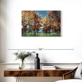 thumbnail image 3 of Elephant Stock Kaleidoscope Wall Art - Horizontal Canvas Wall Art - Living Room Wall Decor - Floral And Botanical Canvas - Green And Brown Decor By Julia Purinton - 30" x 20", 3 of 8