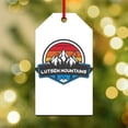 thumbnail image 3 of CafePress - Lutsen Mountains Lutsen Minnesota - Wood Gift Tag Ornament 2.25"x4", 3 of 3
