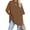 Brown, variant on Women's Solid Sweetheart Bikini Set Stylish Comfortable Two Piece Swimwear Summer Beach Khaki XL