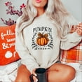 thumbnail image 4 of Pumpkin Season Leopard Bow - Women's Graphic Sweatshirt, 4 of 16