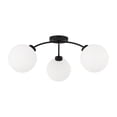 thumbnail image 4 of Capital Lighting 257131BI-557 Amos 3 Light 28" Wide Semi-Flush Ceiling Fixture - Grey, 4 of 4
