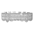 thumbnail image 2 of Diamond Grill Caps Disfraz de colmillos e inferior para Pta Inferior Zulema  parrilla de dientes, 2 of 8