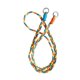 thumbnail image 4 of Cordón para teléfono con dije de lazo, colgante, correas de mano, correa para colgar para teléfono móvil Naranja Amarillo Azul, 4 of 8