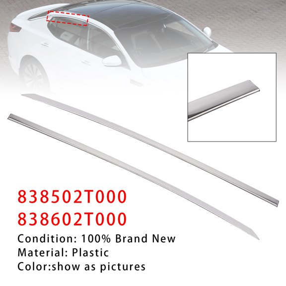 Molding Trim Panel Door Rear Upper Left Right For Kia Optima 2011-2015