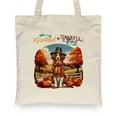 thumbnail image 2 of Thanksgiving Brittany Spaniel Pilgrim Grateful, Thankful, Blessed Fall Welcome Canvas Tote Bag Brittany Dog Lover Gifts Idea Reusable Shopping Grocery Bag - 00021, 2 of 5