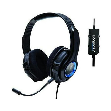 SYBA OG-AUD63076 Cruiser (((Rumble))) Effect PlayStation Gaming Headset with Detachable Boom Microphone, Hand-Washable Removable Ear-cup
