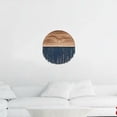 thumbnail image 2 of Vjnyvs Macrame Wall Hanging Boho Semi-circular Wooden Tapestry, Bohemian Chic Home Bedroom Living Room Decor Modern Wall Art Decorations, 2 of 7