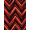 Orange, Pattern 17, variant on ODIKA 4'x6' Machine Washable Non-Slip Area Rug, Modern Burgundy High Traffic Rug, Red, 1294608