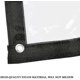 thumbnail image 3 of Kryc-waterproof Tarpaulin With Eyelets, Transparent, Foldable, 2x3m, 3 of 3