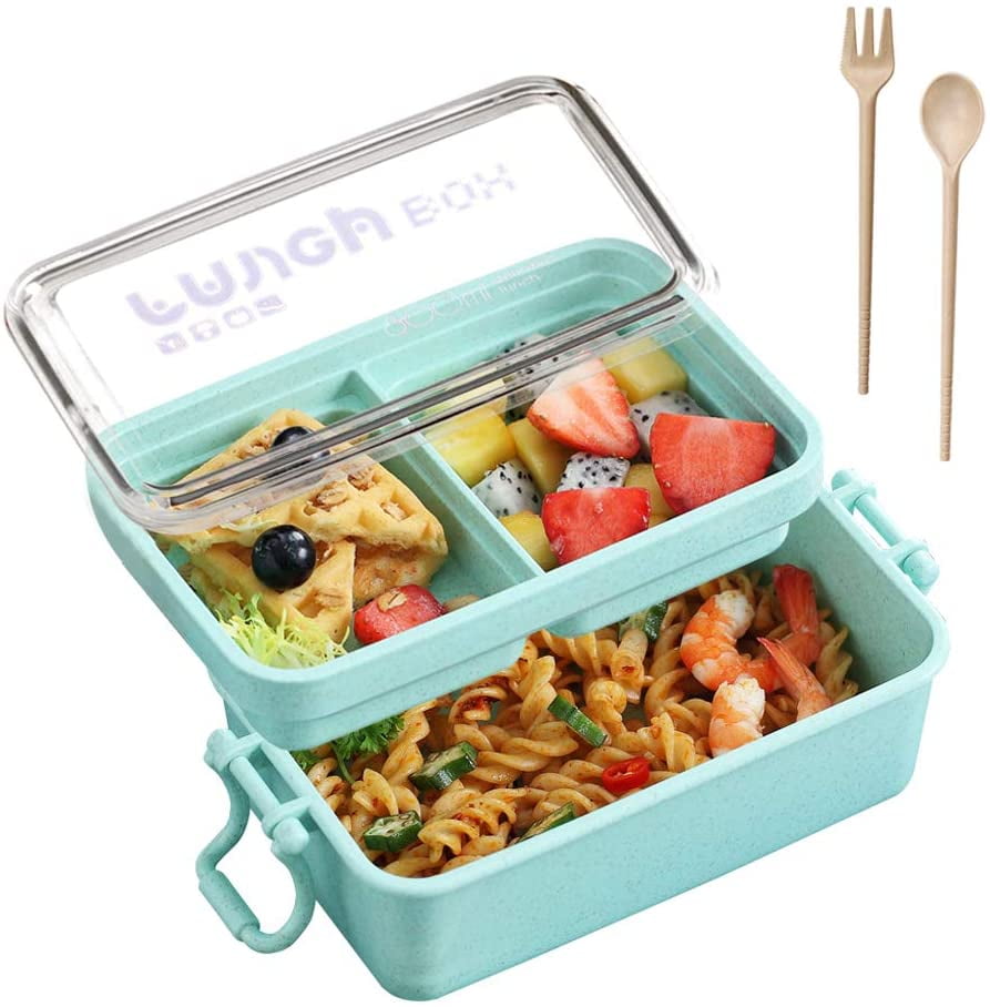 Lunch Box For Kids Insulated Lunch Box Leakproof Divided Lunch Box