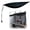 55IN, variant on 43IN Cubicle Desk Partition Panel Light Blocking Accessory