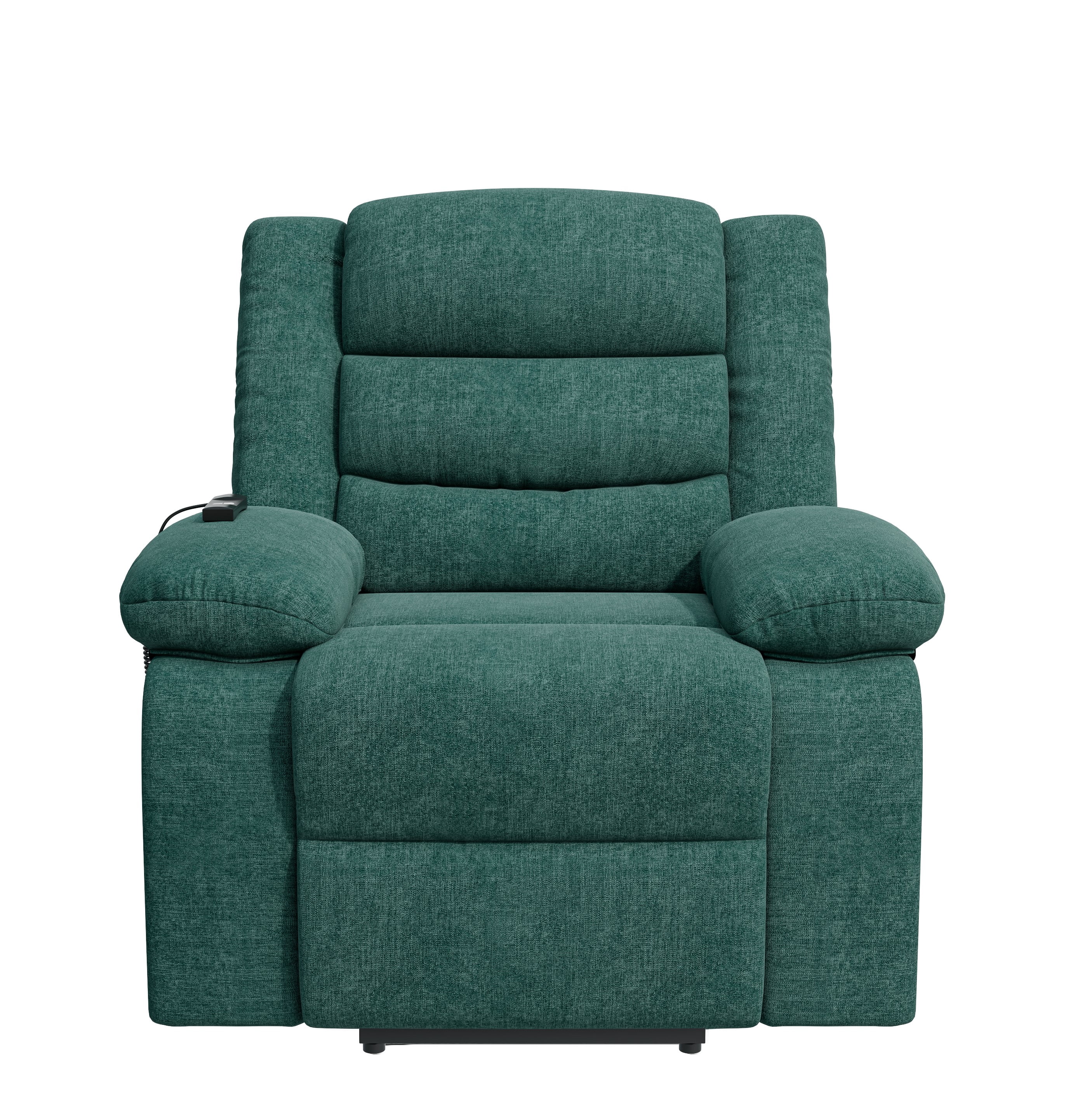 Homesvale Power Lift and Recliner Chair, Jade Green Chenille, For Living Room & Bedroom