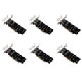 thumbnail image 1 of 6X Double Face 4-Disques NVME RAID Card PCIeX16 vers M.2 M-Key NVMEx4SSD 2U Adaptateur d'Extension Serveur RAID Carte Séparée, 1 of 8