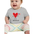 thumbnail image 1 of Happy 4Th Of July Heart T-Shirt Infant -Image by Shutterstock,  6 Months, 1 of 4