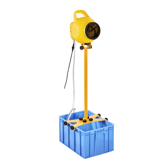 KFFKFF Foam Machine with Adjustable Angle Control, Bubble Maker with 37QT Water Tank, Stable Vertical Design for Events, Celebrations, and Parties