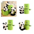 thumbnail image 1 of Panda de peluche de tubo de bambú, muñeco de peluche, artículo coleccionable, regalos de recuerdo, 1 of 4