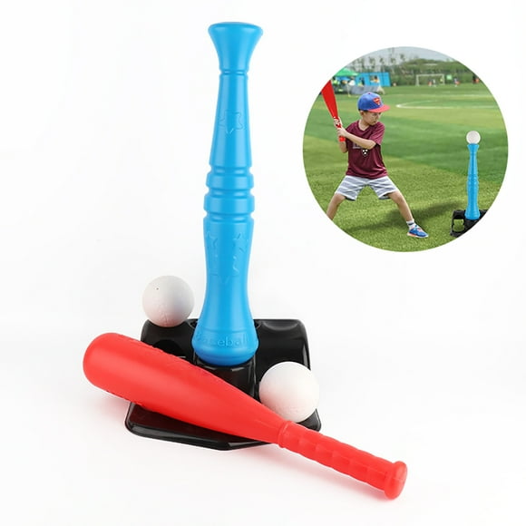 Kids Baseball Toy Set Interactive Education Tee-ball Set Baseball Game Set