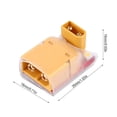 thumbnail image 4 of Enchufe Del Descargador LiPo, Enchufe Del Descargador Fácil De Instalar Se Adapta Perfectamente Al Descargador Servicio De Larga Duración Para Batería RC Para Enchufes Xt60, 4 of 8