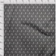 thumbnail image 4 of oneOone Velvet Gray Fabric Animal Craft Projects Decor Fabric Printed By The Yard 58 Inch Wide, 4 of 5