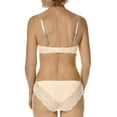 thumbnail image 2 of Amoena Womens Alina Padded Wire-Free Pocketed Mastectomy Bra Light Rose/Grey 42A, 2 of 4