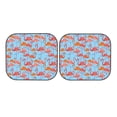 thumbnail image 7 of Fotbe Flamingo 2-Piece Car Windshield Sun Shade | Sun Blocker for Car Windshield | Foldable Automotive Interior Accessories for Sun Protection-Medium, 7 of 7