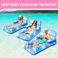 thumbnail image 2 of Tumbona para piscina Pool Float Junbig 65 con respaldo y reposabrazos, 2 of 6