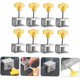 thumbnail image 3 of Cerradura de seguridad YONGSHENG 8 Uds estilo X para ventanas de aluminio con topes de límite, 3 of 4