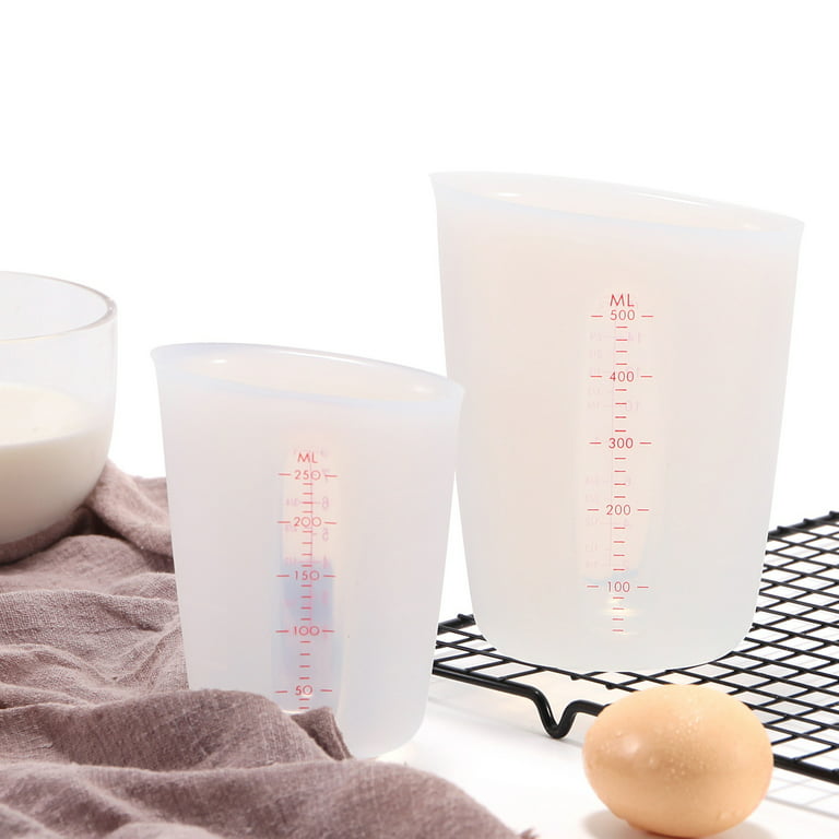 250ml Diy Silicone Measuring Cup With Scale For Baking And Cooking