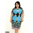 thumbnail image 2 of Short Sleeve Print Knee Length Dress, 2 of 3