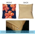 thumbnail image 3 of Toland Home Garden Set of 2 Happy Hibiscus Summer Pillow Covers 18x18 Inch Flower Throw Pillows, 3 of 4