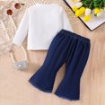 thumbnail image 6 of HCNTES Baby Girl Clothes Winter Baby Clothes Girl 6 9 12 18 24 Months 2T 3T Long Sleeve Romper Set Floral Outfits Baby Girl Clothes, 6 of 9