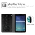 thumbnail image 3 of For Samsung Galaxy Tab E 8.0 Tablet Keyboard Case - Folio Slim Fit Stand Cover with Removable Bluetooth Keyboard, 3 of 7