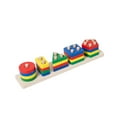 thumbnail image 4 of Apilamiento de clasificación de madera, juguetes montessori, juguete de apilamiento de clasificación de madera, juguetes sensoriales de habilidad moto cinco pilares, 4 of 9