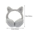 thumbnail image 2 of Cache-oreilles en Peluche Chauffe-Oreilles Enfant Cache-Oreilles Anti-Froid Cache-Oreilles en Fourrure, 2 of 8