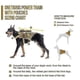 thumbnail image 3 of Traje de chaleco canino táctico del ejército traje canino militar entrenamiento de carga Correa SWAT entrenamiento canino rescate molle traje de chaleco, 3 of 5