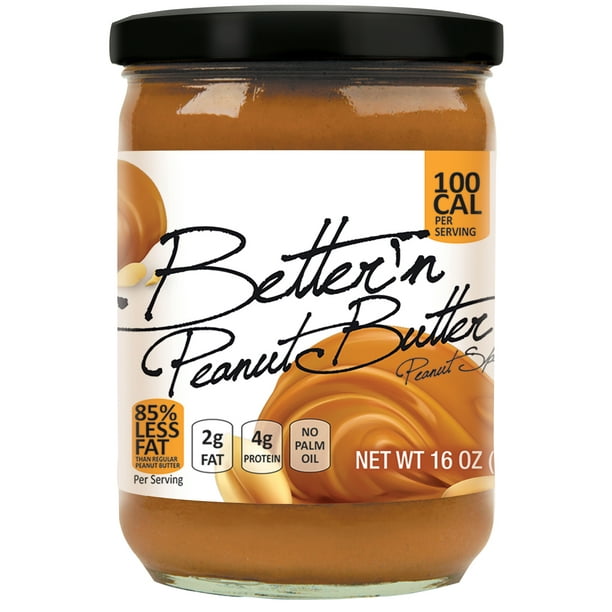 Better 'N Peanut Butter Original Spread, 16 oz (Pack of 6) Walmart
