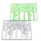 thumbnail image 5 of Kearding Craft Die Tree Pattern Stenciling Scrapbooking Supplies Works Handicrafts Mold Wear-resistant Versatile for DIY Making como se muestra 5Conjunto, 5 of 6