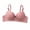 03 Pink, variant on Fewfanhot Womens Bras Lace Underwire Bra, Full Coverage T-Shirt Bras, Back Closure Daily Bra, Comfort Breathable Underwear