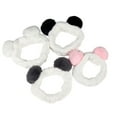 thumbnail image 3 of Njoeus Face Wash Headband - Lovely Bear Ears Head Band for Face Washing & Skin Care, Spa, Soft Cute Elastic Headwrap for Makeup, Shower, Teen Girls Stuff, Gift, 3 of 4