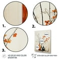 thumbnail image 3 of Designart "Mid Century Oasis Poteries" Abstract Still Lifes Wall Art Living Room, 3 of 5