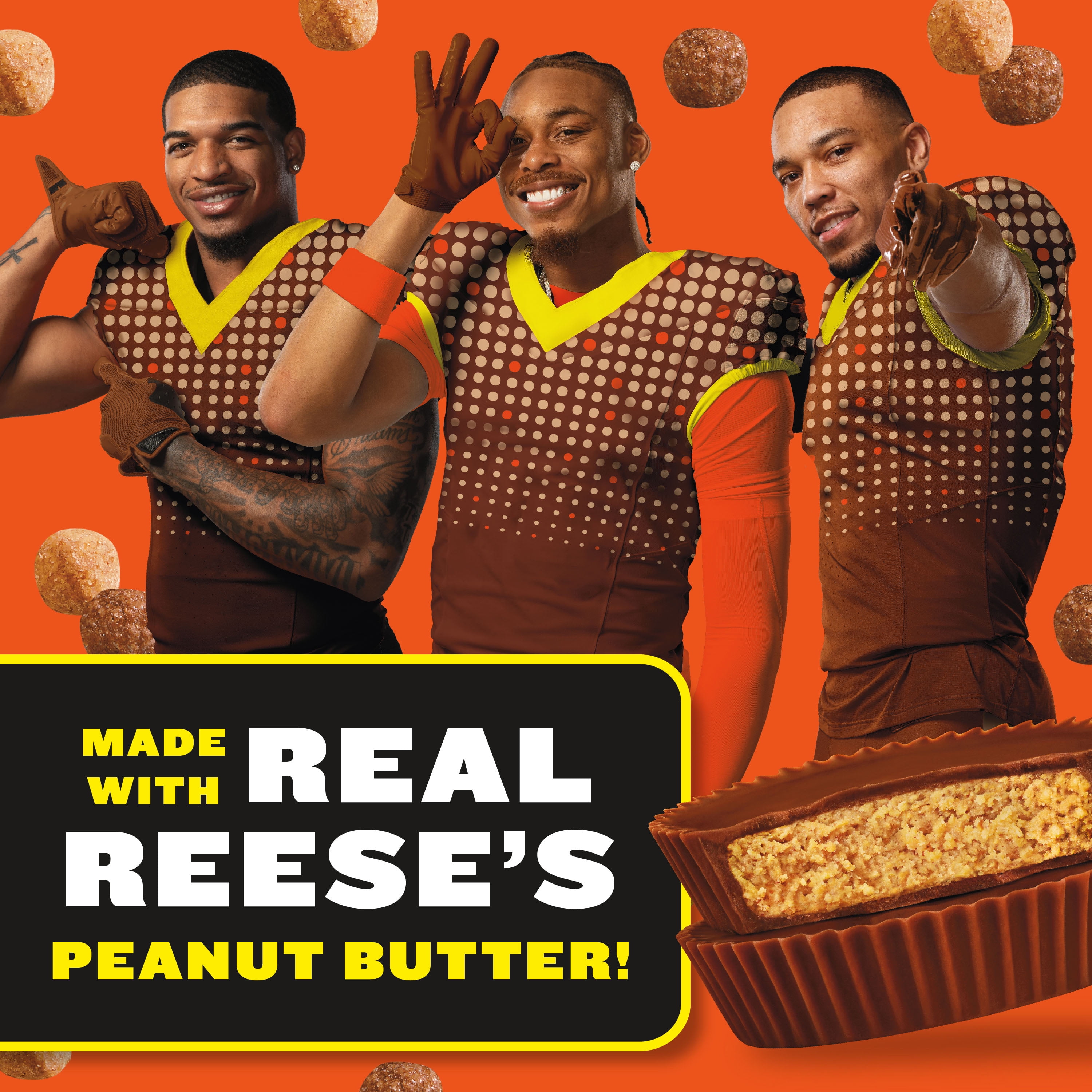 REESE'S PUFFS Cereal, Trading Cards, and Speaker Bundle, Walmart Exclusive, 2.67 lbs