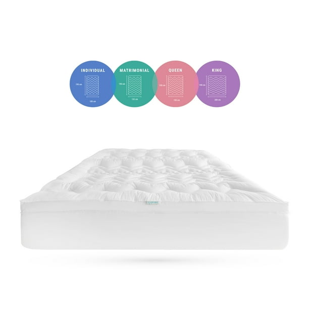 Precio de cubre colchon sognare individual hotsell