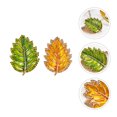 thumbnail image 3 of Broche Décorative en Alliage pour Femmes avec Surface Lisse et Port Confortable Vert 2 Pcs, 3 of 8