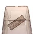 thumbnail image 1 of thinsony Reptile Turtle Tortoise Tank Vivarium Feeding Box with Basking Ramp Black, 1 of 7