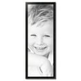 thumbnail image 2 of ArtToFrames 17" x 47" Black Engraved Edges Picture Frame, 17x47 inch Black Wood Poster Frame (WOM-4055), 2 of 8